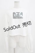 EATME / マムルークスリーブショートTOP Free オフホワイト H-26-01-07-067-LO-TO-NS-ZH