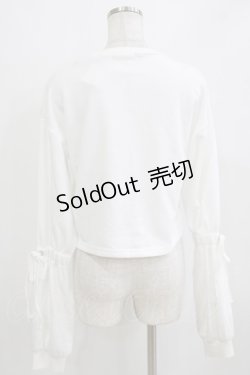 画像3: EATME / マムルークスリーブショートTOP Free オフホワイト H-26-01-07-067-LO-TO-NS-ZH