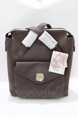 画像1: m petit by misako / AMリュック  ブラウン H-26-01-07-069-LO-BG-NS-ZH