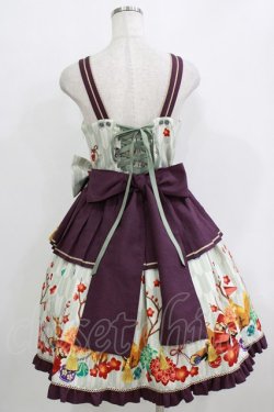 画像3: metamorphose / 春告げ鳥の恋うららペプラムジャンパースカート Free ミント H-26-01-07-009-ME-OP-NS-ZH