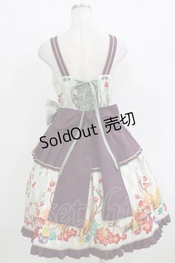 画像3: metamorphose / 春告げ鳥の恋うららペプラムジャンパースカート Free ミント H-26-01-07-009-ME-OP-NS-ZH