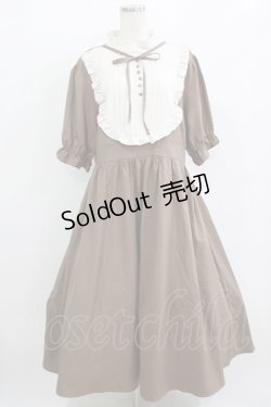 画像1: m petit by misako / ナシジムジキリカエワンピース 4L  H-26-01-07-011-LO-OP-NS-ZH