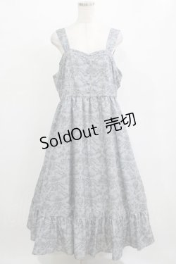 画像1: m petit by misako / MSKトワルドジュイジャンパースカート 4L グレー H-26-01-07-012-LO-SK-NS-ZH