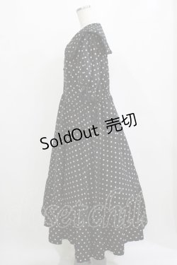 画像2: m petit by misako / ナシジドットワンピース 4L ブラック H-26-01-07-014-LO-OP-NS-ZH