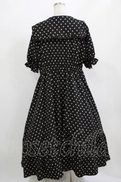 画像3: m petit by misako / ナシジドットワンピース 4L ブラック H-26-01-07-014-LO-OP-NS-ZH