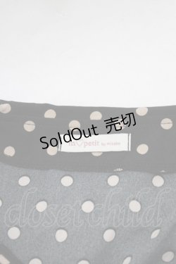 画像5: m petit by misako / ナシジドットワンピース 4L ブラック H-26-01-07-014-LO-OP-NS-ZH