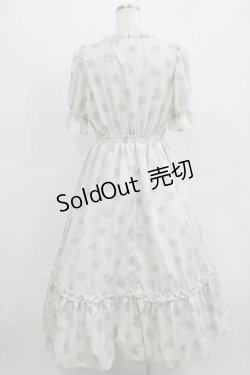 画像3: m petit by misako / AOKハナガラスクエアワンピース M 生成り H-26-01-07-015-LO-OP-NS-ZH