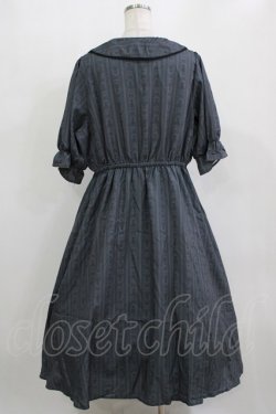 画像3: m petit by misako / MSKストライプフレアワンピース 4L グレー H-26-01-07-016-LO-OP-NS-ZH