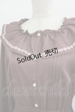 画像4: m petit by misako / AOK*フリルカラータックワンピース 4L ダークピンク H-26-01-07-017-LO-OP-NS-ZH