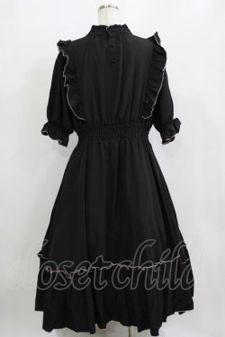 画像3: m petit by misako / NINA'SコラボAMハイショクメローワンピース 4L ブラック H-26-01-07-019-LO-OP-NS-ZH