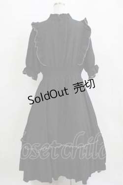 画像3: m petit by misako / NINA'SコラボAMハイショクメローワンピース 4L ブラック H-26-01-07-019-LO-OP-NS-ZH