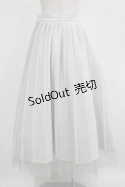 画像3: EATME / プリーツラップチュールスカート M グレー H-26-01-07-021-LO-SK-NS-ZH