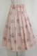 画像1: Franche Lippee / オリプリスカート M ピンク H-26-01-07-022-LO-SK-NS-ZH (1)