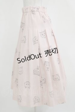 画像2: Franche Lippee / オリプリスカート M ピンク H-26-01-07-022-LO-SK-NS-ZH