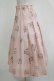 画像2: Franche Lippee / オリプリスカート M ピンク H-26-01-07-022-LO-SK-NS-ZH (2)