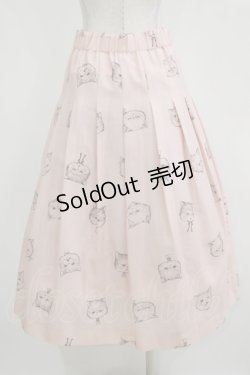 画像3: Franche Lippee / オリプリスカート M ピンク H-26-01-07-022-LO-SK-NS-ZH