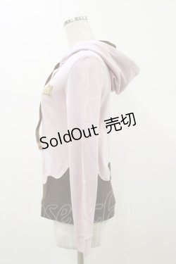 画像3: Angelic Pretty / Melty Ribbon Chocolateパーカー Free ピンク H-26-01-08-047-AP-TO-NS-ZH