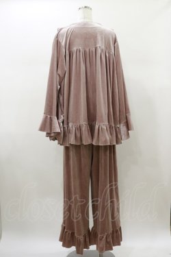 画像2: Kurumi Collaboration / マダムノクターンルームウエア LL ピンク H-26-01-08-049-LO-OP-NS-ZH