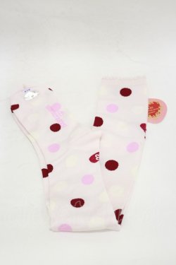 画像1: BABY,THE STARS SHINE BRIGHT / ドットオーバーニーソックス  ピンク H-26-01-08-007-BA-ZA-NS-ZH