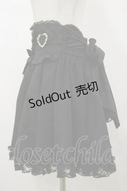 画像3: LIZ LISA / レースアップハートカシュクールスカート Free ブラック H-26-01-08-053-LO-SK-NS-ZH
