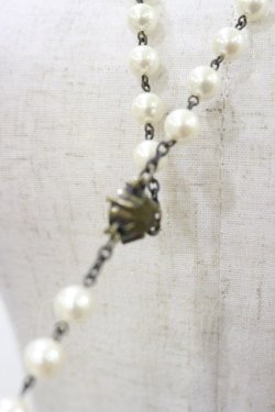 画像4: ALICE and the PIRATES / A/Pパールロザリオ  アンティークゴールド H-26-01-08-009-PA-AC-NS-ZH