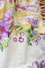 画像4: metamorphose / CL　honey picnic シャーリングジャンパースカート Free ラベンダー H-26-01-08-066-ME-OP-NS-ZH (4)