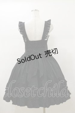 画像2: MAM MAXICIMAM / ローズティージャンパースカート Free ブラック H-26-01-08-070-LO-OP-NS-ZH