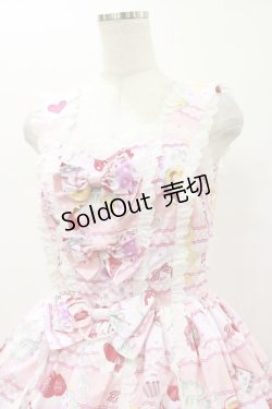 画像4: metamorphose / Sweets Timeフリルジャンパースカート Free ピンク H-26-01-08-071-ME-OP-NS-ZH