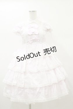 画像1: BABY,THE STARS SHINE BRIGHT / リボンミルキーシュガージャンパースカート Free ピンク H-26-01-08-072-BA-OP-NS-ZH