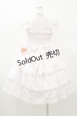 画像2: BABY,THE STARS SHINE BRIGHT / リボンミルキーシュガージャンパースカート Free ピンク H-26-01-08-072-BA-OP-NS-ZH