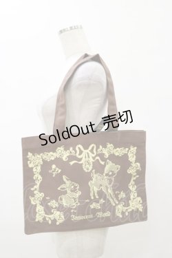 画像1: Innocent World / デルフトロッタトートバッグ  ショコラ H-26-01-08-002-IW-BG-NS-ZH