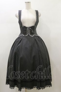 画像1: Forest Song（海外ロリータブランド） / Cletta Manor ジャンパースカート S グレー H-26-01-08-077-LO-OP-NS-ZH