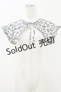 Ank Rouge / フリル付け衿  レオパード H-26-01-08-013-CA-ZA-NS-ZH