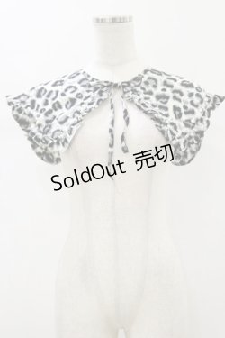 画像1: Ank Rouge / フリル付け衿  レオパード H-26-01-08-013-CA-ZA-NS-ZH