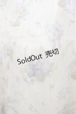 画像4: ALICE and the PIRATES / オフィーリアブーケ〜花に葬られた夜〜柄ジャンパースカートI Free 生成り H-26-01-08-080-PA-OP-NS-ZH