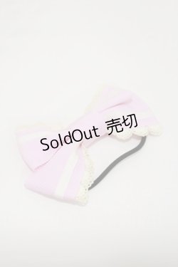 画像1: BABY,THE STARS SHINE BRIGHT / グログランリボンヘアゴム  ピンク H-26-01-08-015-BA-AC-NS-ZH