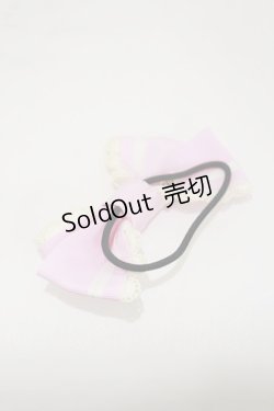 画像2: BABY,THE STARS SHINE BRIGHT / グログランリボンヘアゴム  ピンク H-26-01-08-015-BA-AC-NS-ZH