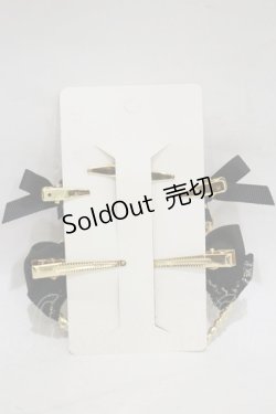 画像2: LIZ LISA / ビジュー6コセットクリップ  ブラック H-26-01-08-016-LO-AC-NS-ZH