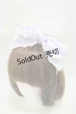 画像1: metamorphose / CL honey picnic リボンカチューシャ  ラベンダー H-26-01-08-018-ME-AC-NS-ZH