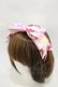 画像1: metamorphose / Sweets Timeリボンカチューシャ  ピンク H-26-01-08-019-ME-AC-NS-ZH (1)