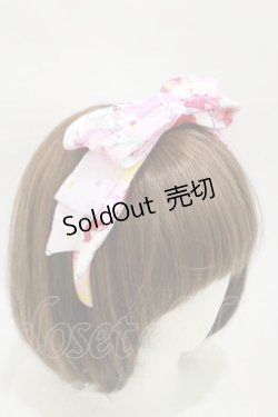 画像2: metamorphose / Sweets Timeリボンカチューシャ  ピンク H-26-01-08-019-ME-AC-NS-ZH