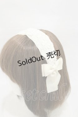 画像1: m petit by misako / TT*AMレースカチューシャ  オフ H-26-01-08-020-LO-AC-NS-ZH