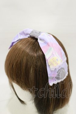 画像1: Angelic Pretty / Lovely Shoppingカチューシャ  ラベンダー H-26-01-08-021-AP-AC-NS-ZH