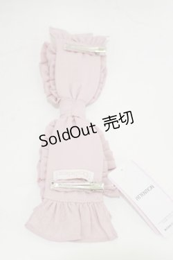 画像2: Chalmiere / リボン型ヘッドドレス  ピンク H-26-01-08-024-LO-AC-NS-ZH