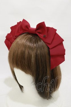 画像1: Innocent World / 大人になったアリスカチューシャ  レッド H-26-01-08-026-IW-AC-NS-ZH