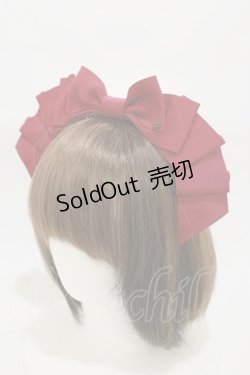 画像1: Innocent World / 大人になったアリスカチューシャ  レッド H-26-01-08-026-IW-AC-NS-ZH