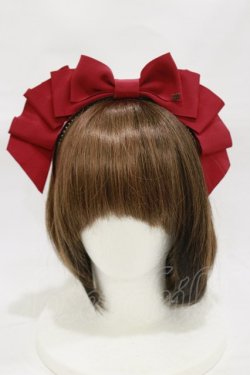 画像2: Innocent World / 大人になったアリスカチューシャ  レッド H-26-01-08-026-IW-AC-NS-ZH