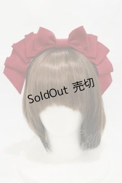 画像2: Innocent World / 大人になったアリスカチューシャ  レッド H-26-01-08-026-IW-AC-NS-ZH