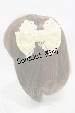画像3: Angelic Pretty / Lovelyチェックコーム  イエロー H-26-01-08-027-AP-AC-NS-ZH