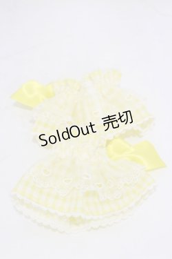 画像2: Angelic Pretty / Lovelyチェックお袖とめ  イエロー H-26-01-08-029-AP-ZA-NS-ZH